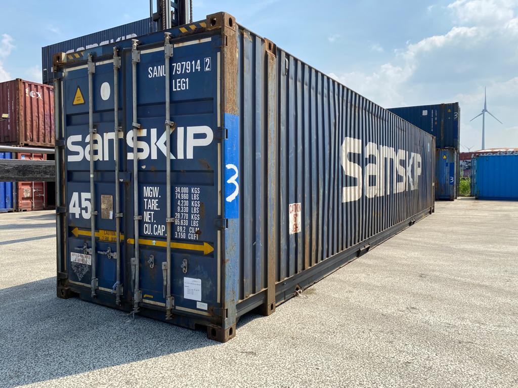 Lodní kontejner 45′HCPW / použitý